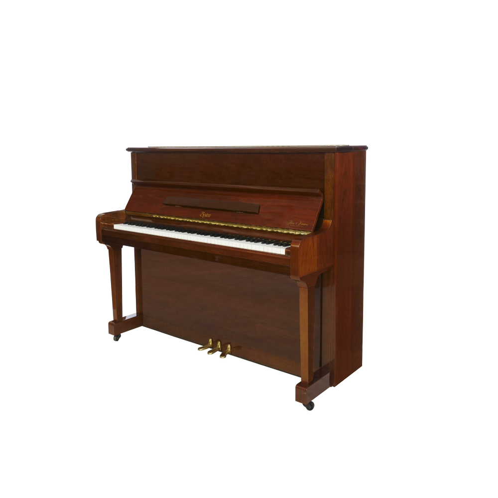 BOSTON UP-118E Parlak Ceviz 118 CM Duvar Piyanosu